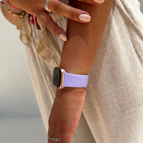 xoxo Wildhearts Bracelet silicone Apple Watch (mauve)