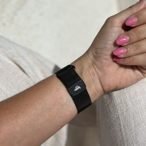 Bracelet milanais xoxo Wildhearts Samsung Gear S3 (noir)
