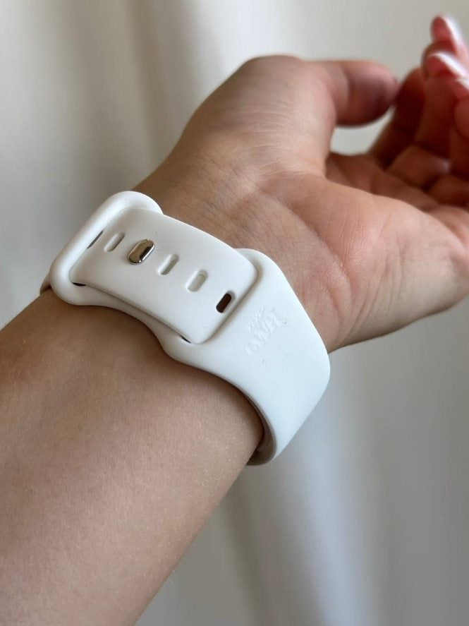 Bracelet silicone xoxo Wildhearts Samsung Galaxy Watch 4 40mm (blanc)