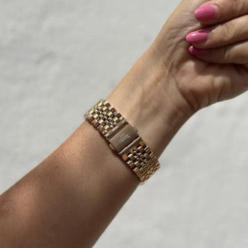 Bracelet acier xoxo Wildhearts Xiaomi Amazfit Bip (rose/doré)
