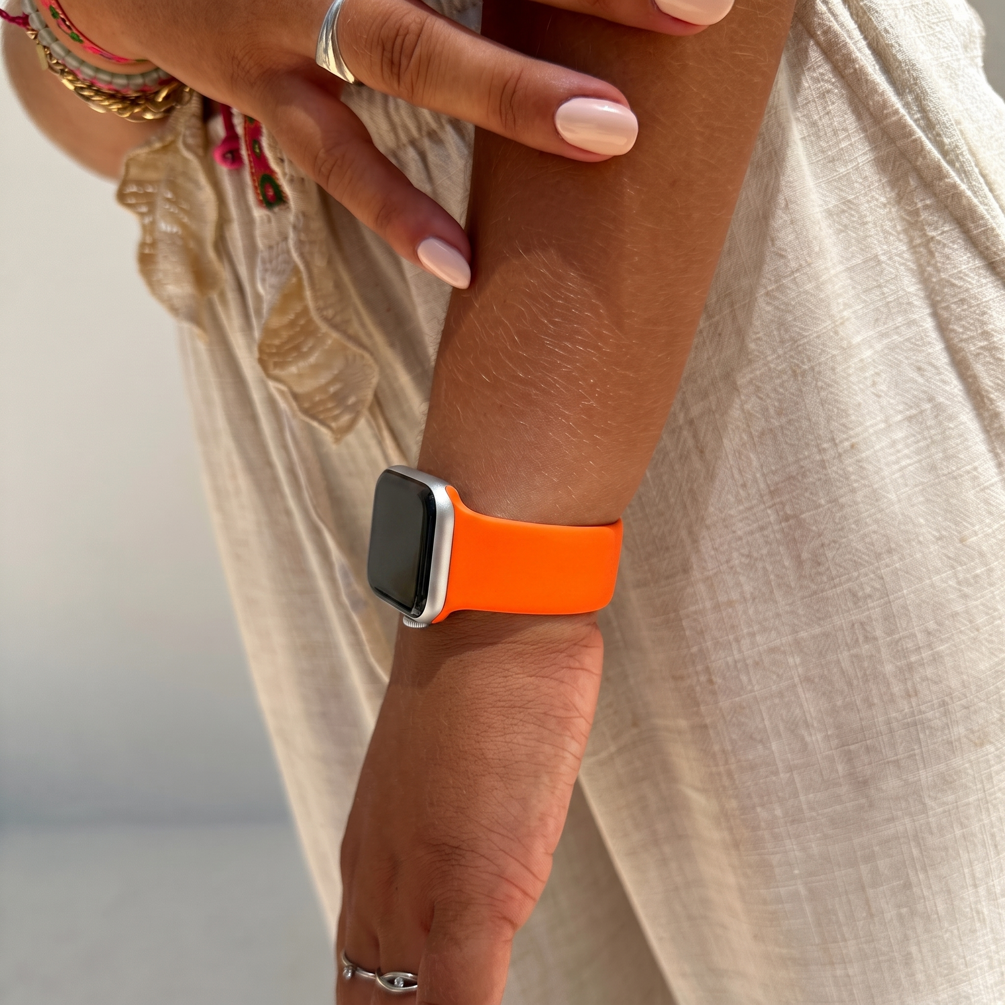 xoxo Wildhearts Bracelet silicone Apple Watch (orange)