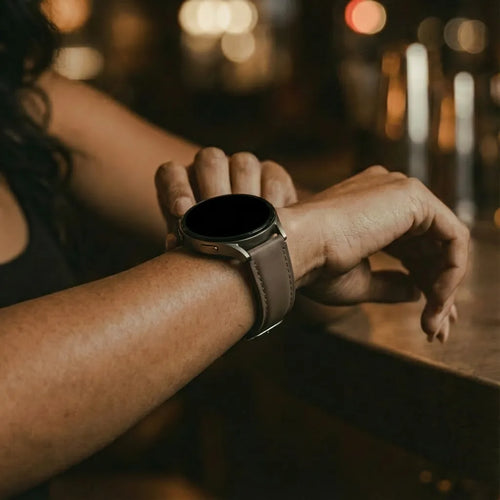 Coros Apex 42mm Slimfit Leather Strap (Dark Brown)