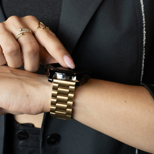 Bracelet acier Amazfit Bip 5 (or)