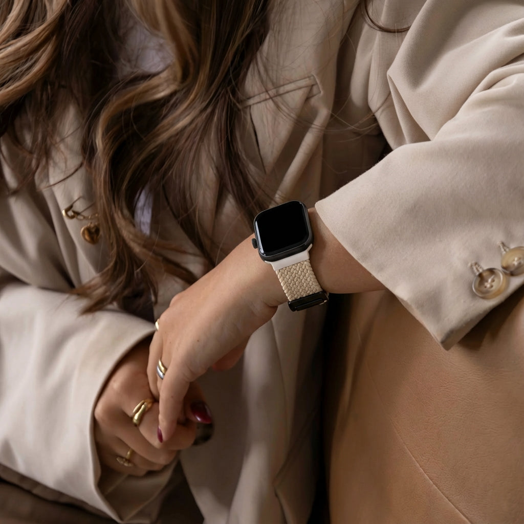 Xiaomi Smart Band 8 Pro Braided Strap With D-Buckle (Starlight)