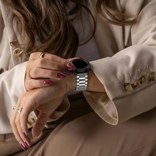 Watch Strap Titanium 22mm - Quick Release (Silver)