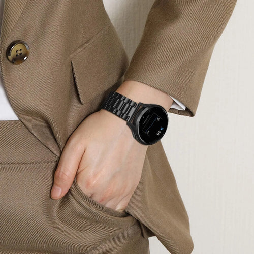 Bracelet acier Fossil Gen 4 Venture HR (noir)