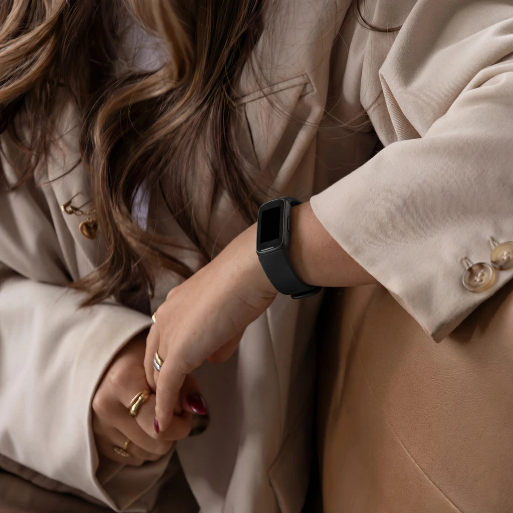 Bracelet silicone Fitbit Inspire (noir)