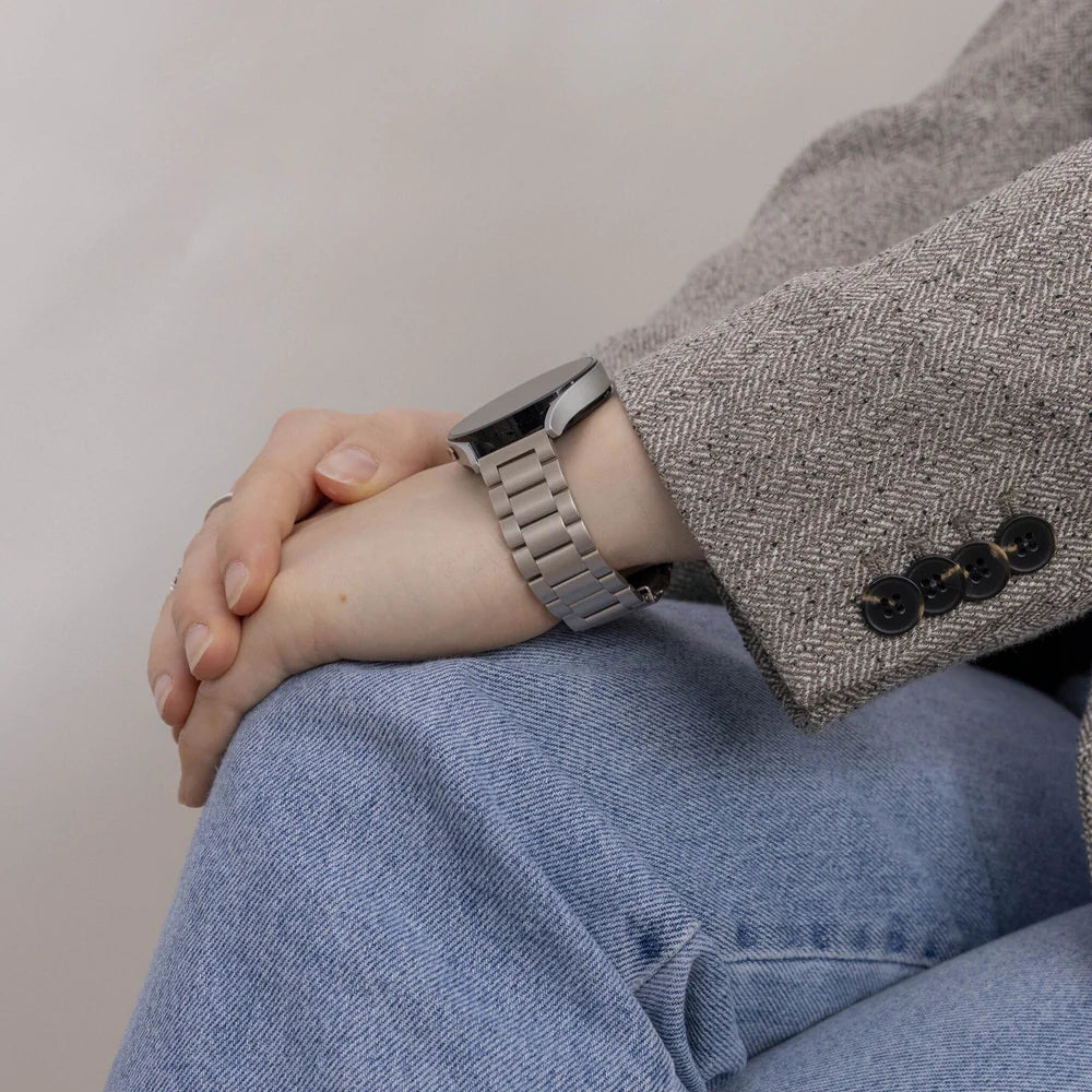 Bracelet acier Amazfit Bip U (Pro) (lumière stellaire)