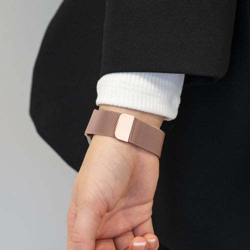 Bandz Bracelet milanaise loop Samsung Galaxy Watch 6 - 44mm (rose)