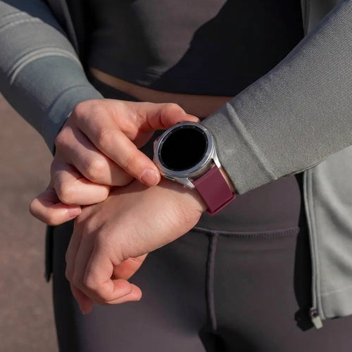 Silicone Sport Strap, lifestyle photo