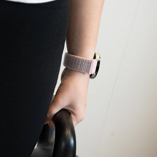 Bandz Bracelet nylon loop Coros Pace 2 (rose)