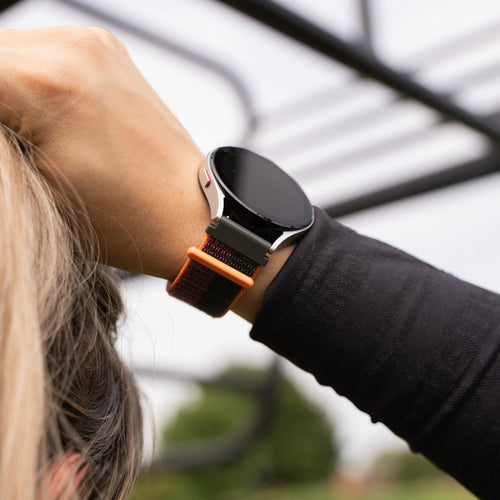 Amazfit Bip 5 Nylon Strap (Dark Cherry)