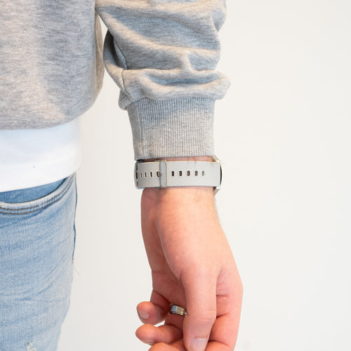 Bandz Amazfit Cheetah 2 Pro Silicone Strap 'Deluxe' (Grey)