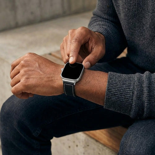 Bracelet nylon hybride Xiaomi Smart Band 8 Pro (noir)