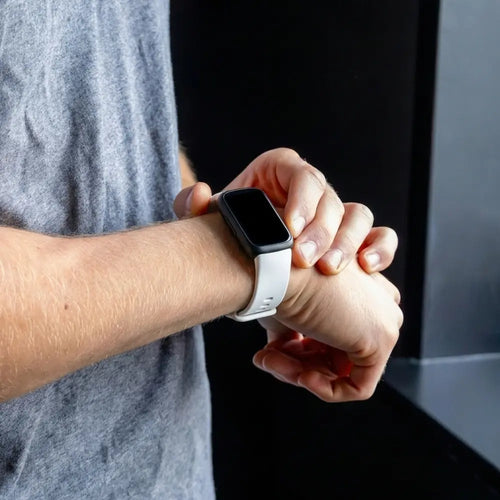 Fitbit Inspire 3 Silicone Strap (White)