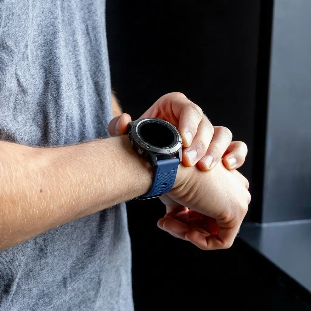 Garmin Instinct Silicone Strap (Dark Blue)