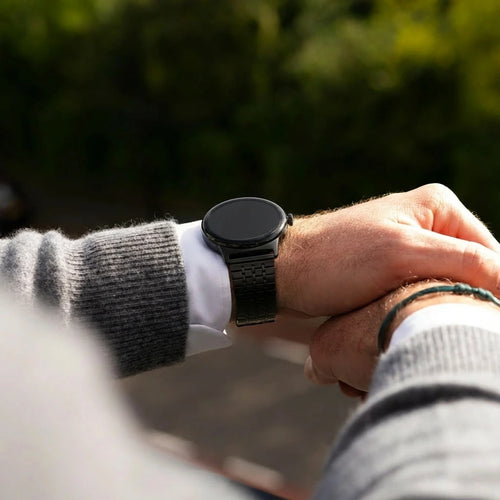 Google Pixel Watch 1/2 stainless steel strap (black)
