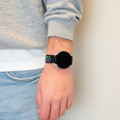 Bandz Bracelet sport 'Deluxe' Levowatch Eve (noir/multicolore)