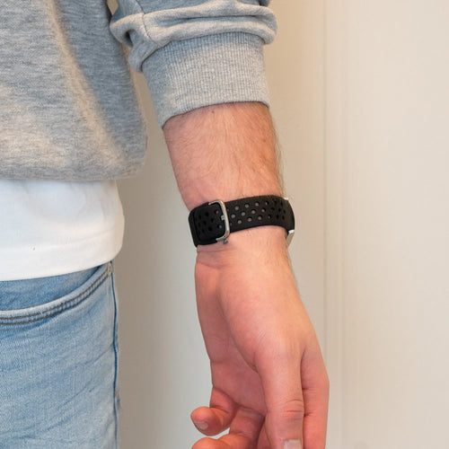 Bandz ICE Smart 3.0 Rectangular 1.78 Sport Strap 'Air' (Black)
