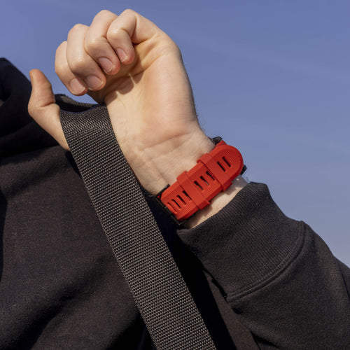 Bracelet silicone Garmin D2 Bravo (rouge)