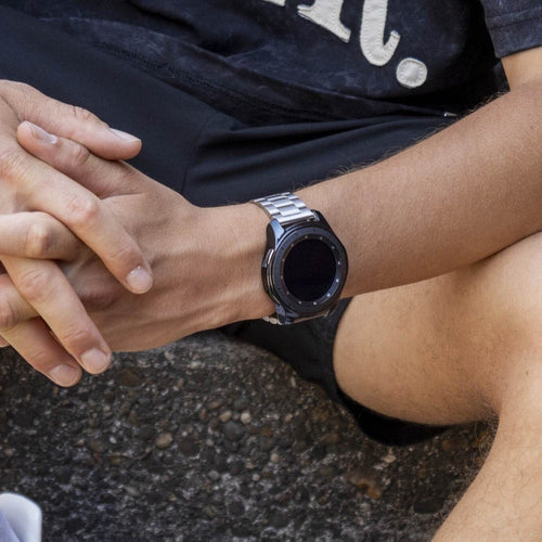 BALR Bracelet acier Samsung Gear S3 (argent)