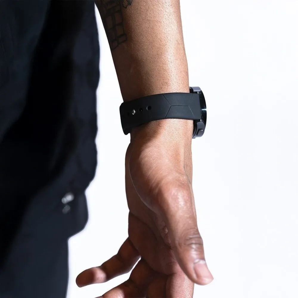 BALR Bracelet sport hexagones Suunto Race (noir)