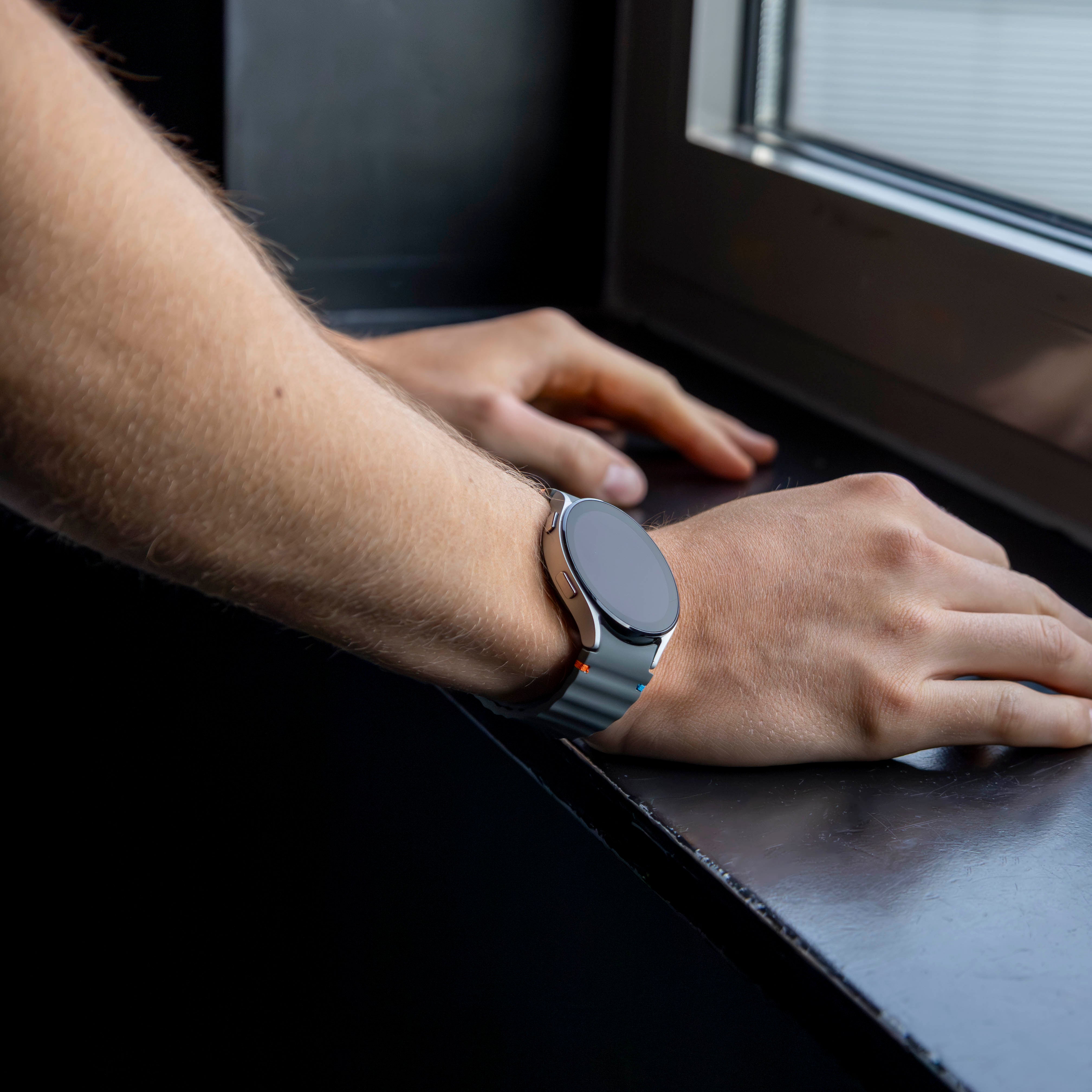 Bracelet Wave Samsung Galaxy Watch FE (gris foncé)