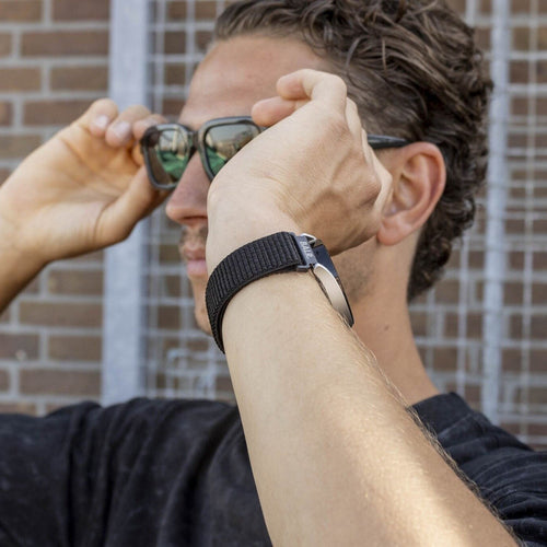 BALR Bracelet nylon Huawei Watch GT 3 42mm (noir)