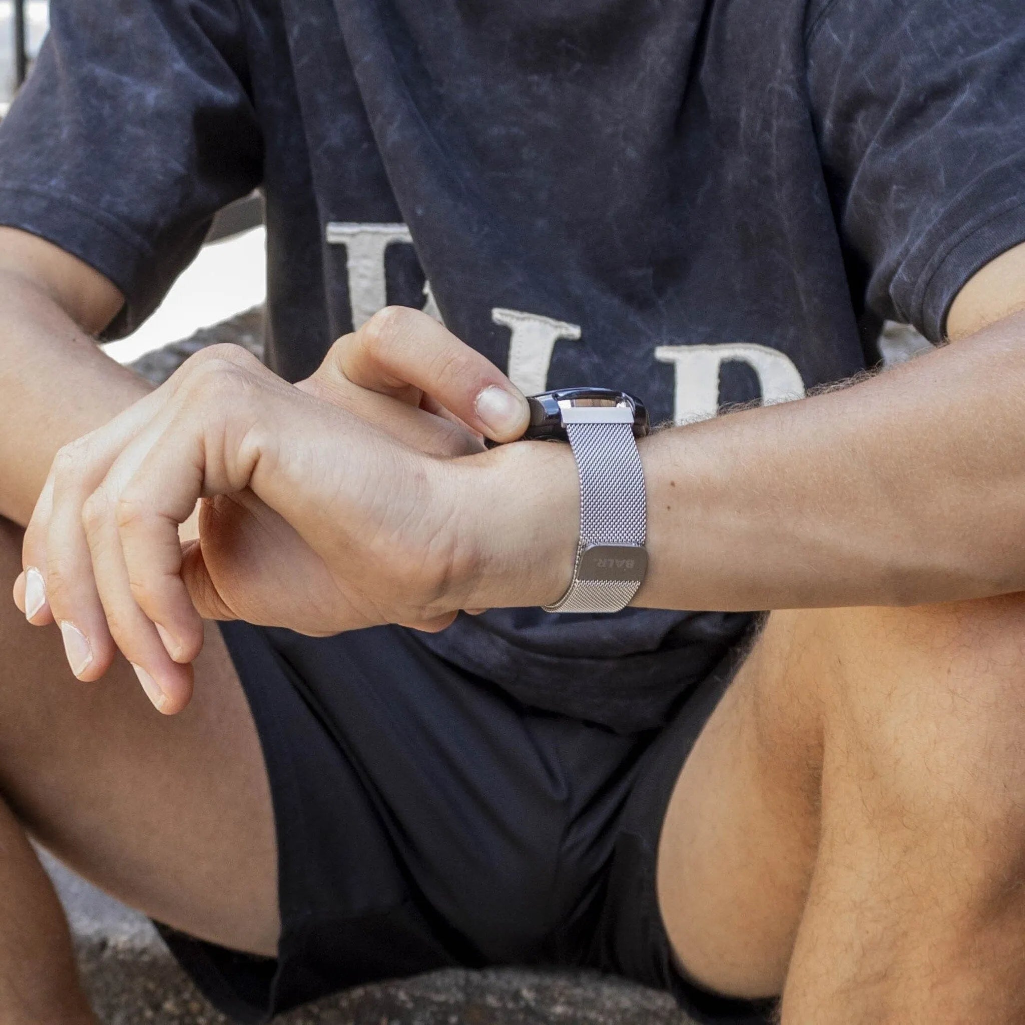 BALR Bracelet milanais OnePlus Watch (argent)