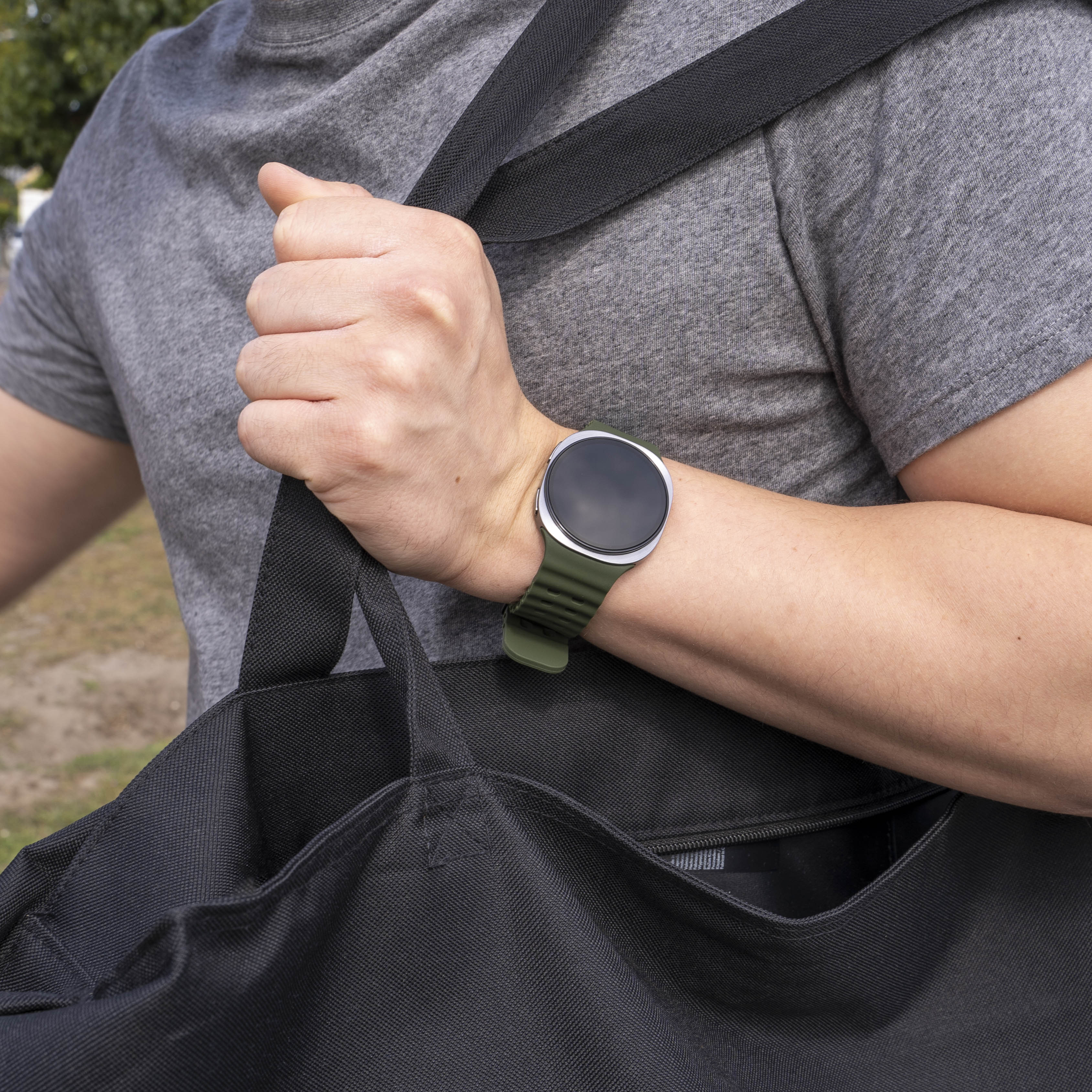 Samsung Galaxy Watch 8 - 40mm Ocean Strap (Army Green)