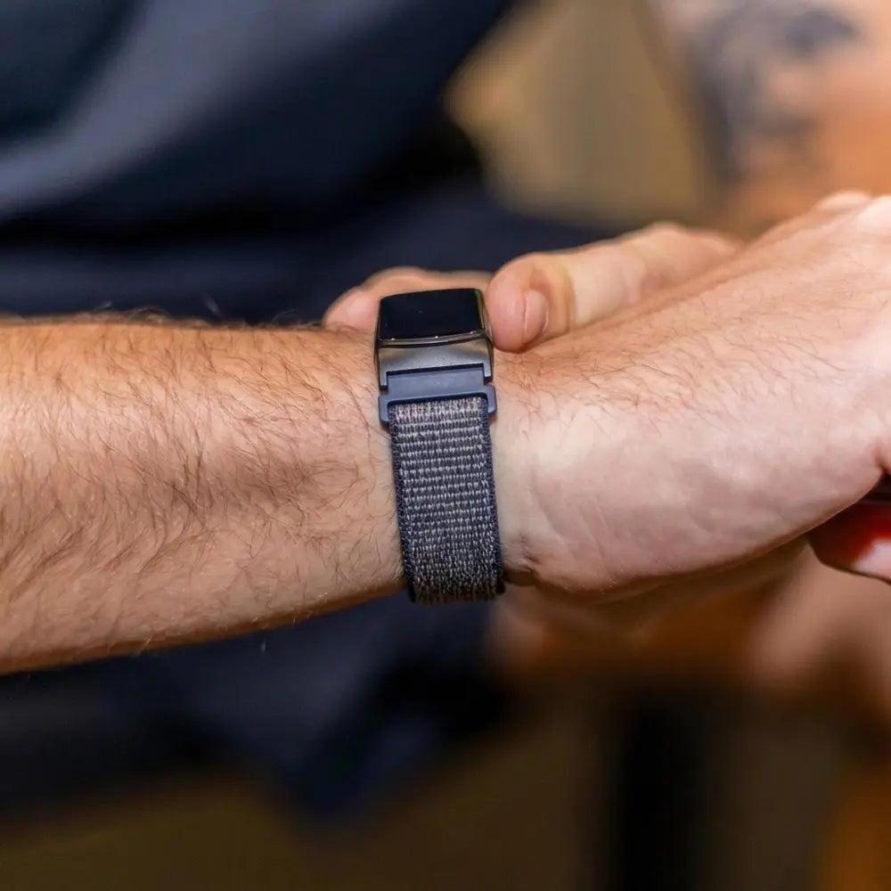 Fitbit Charge 6 Nylon Strap (Blue)