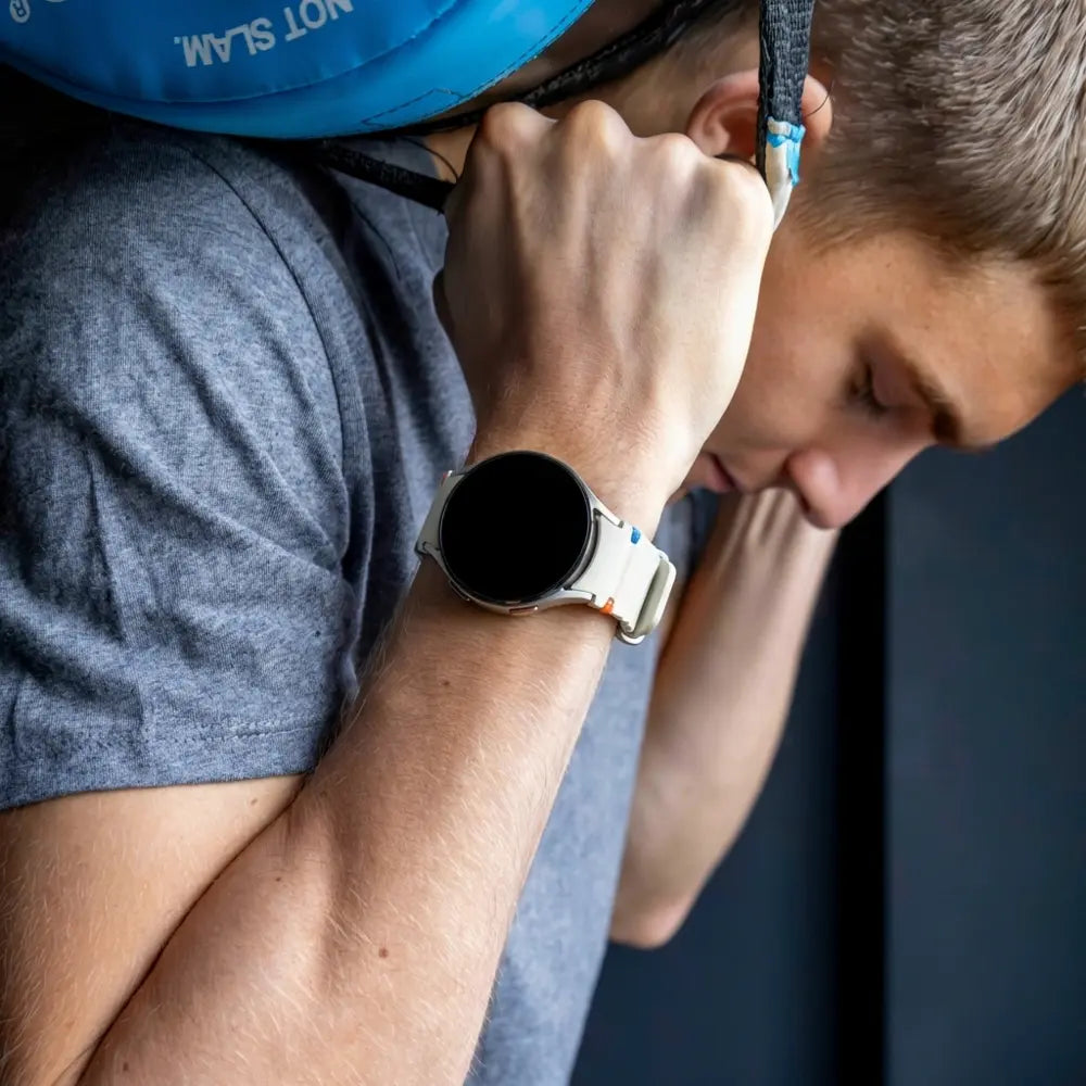 Bandz Samsung Galaxy Watch 7 - 40mm wave band 'Easy fit' (sterrenlicht)