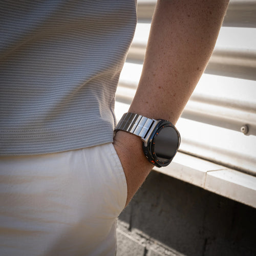 Bracelet métal premium Samsung Galaxy Watch Ultra 2 (argent)