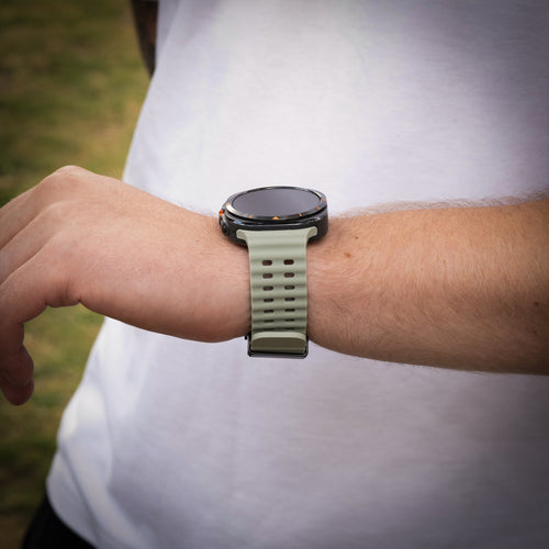 Bracelet Océan Samsung Galaxy Watch Ultra (gris-vert)