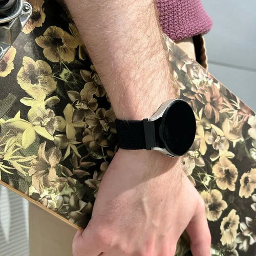 Bracelet tressé réglable Amazfit Active (noir)