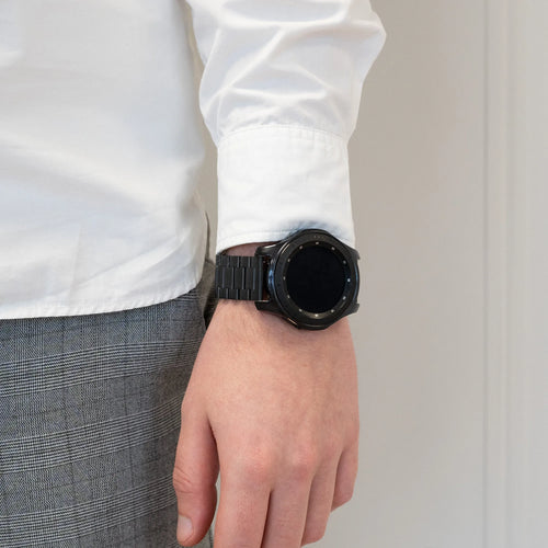 Bandz Bracelet titane 'Classic' Polar Grit X Pro (noir)