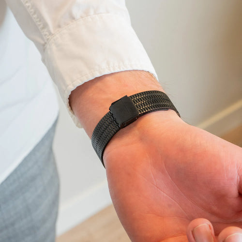 Bandz Bracelet acier réglable OnePlus Watch 3 (noir)