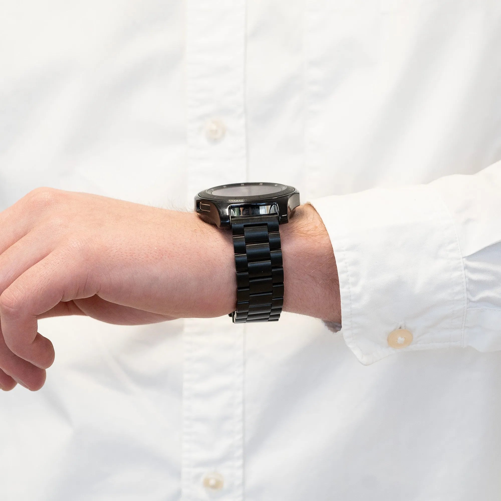 Bandz Bracelet titane 'Classic' Amazfit Balance (noir)