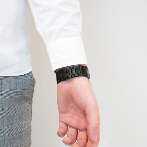 Bandz Bracelet titane 'Classic' Samsung Galaxy Watch 5 - 44mm (noir)