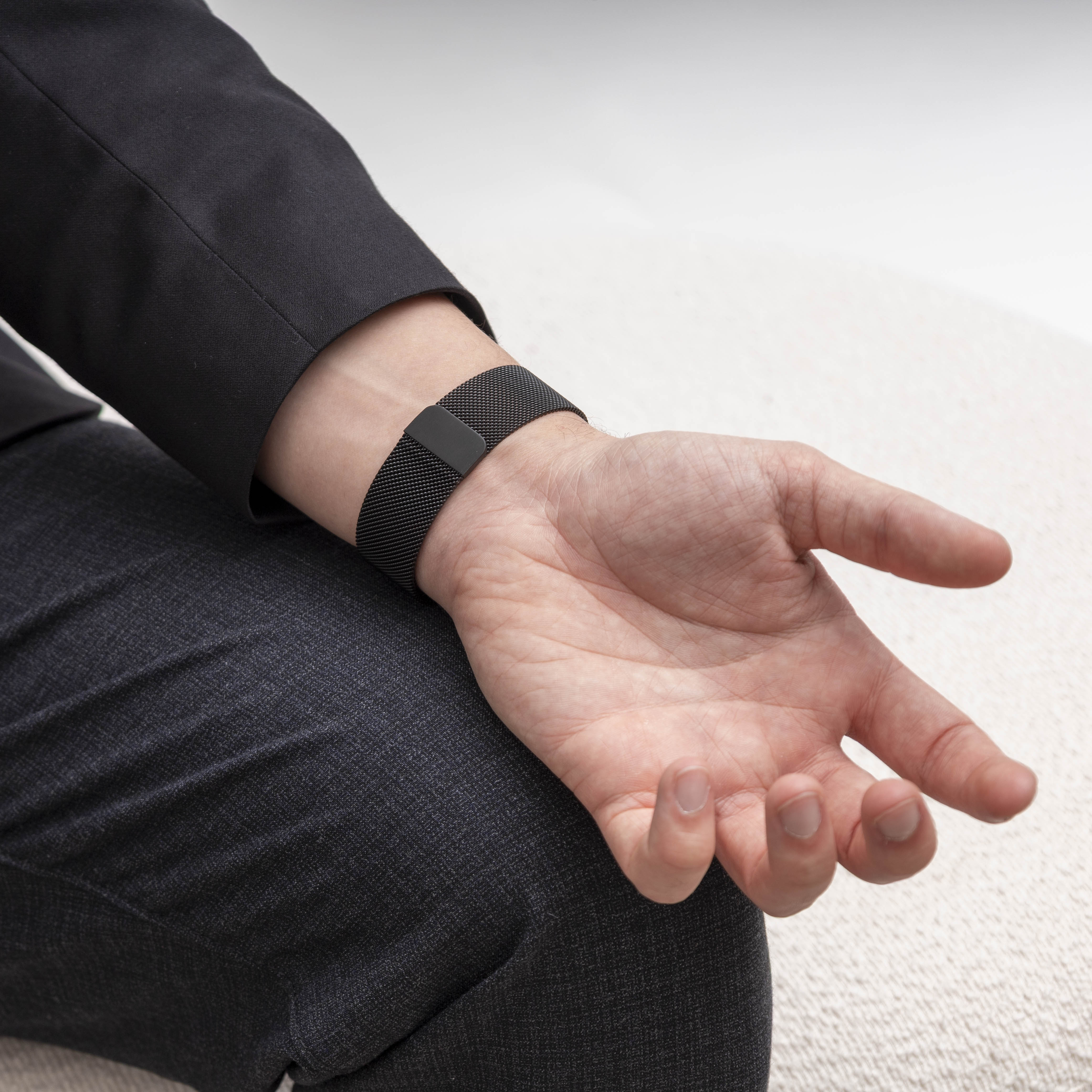 Bracelet milanais Google Pixel Watch 4 - 41mm (noir)