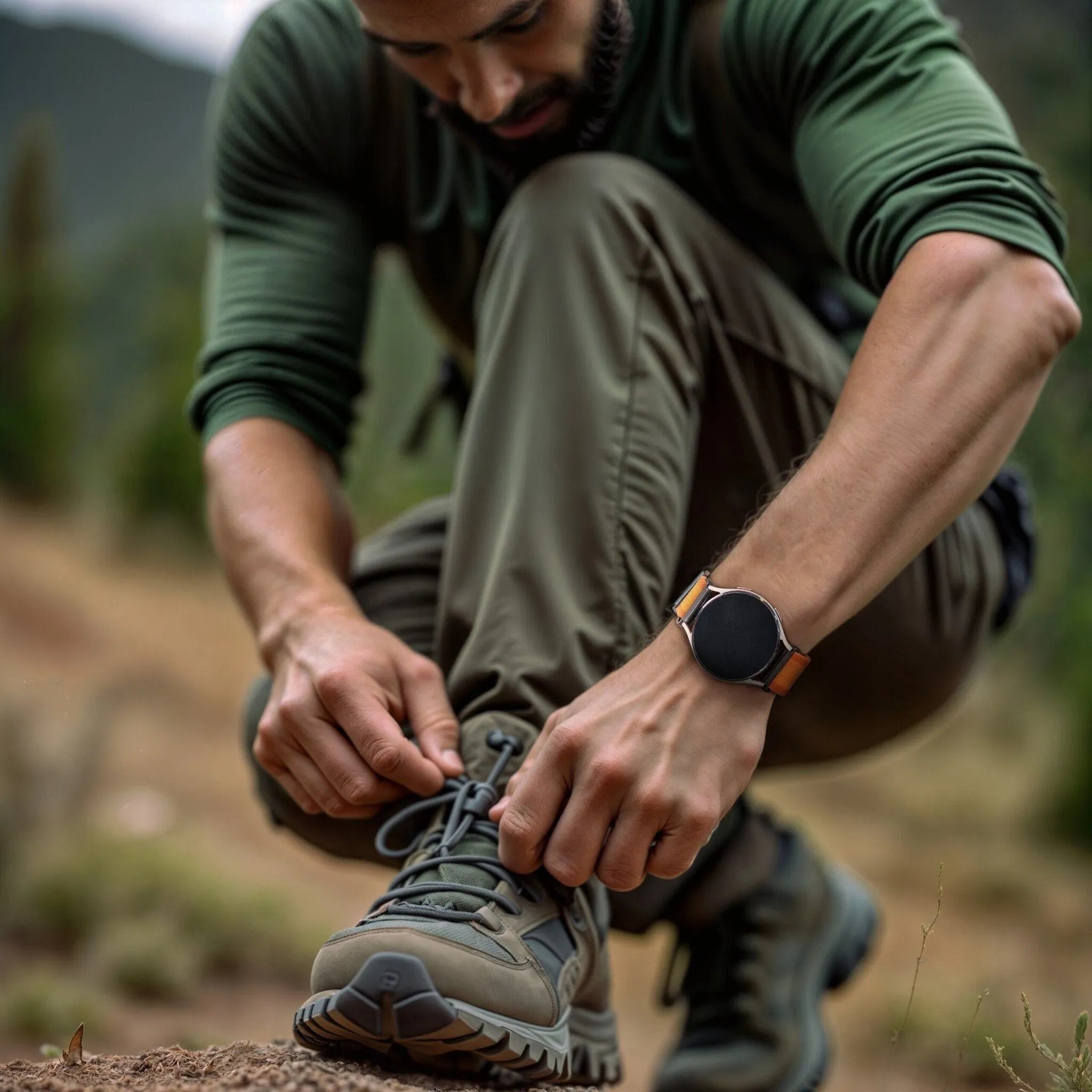 Bracelet nylon Outdoor Amazfit Cheetah (Pro) (orange)