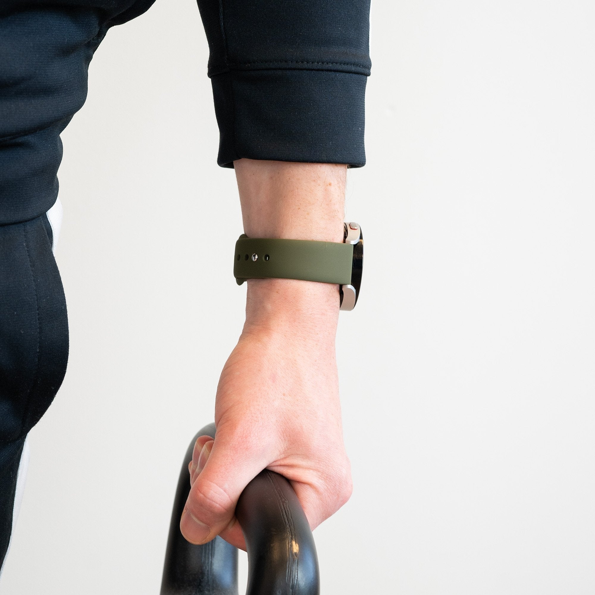 Bandz Realme Watch 3 (Pro) Sport Strap (Olive Green)