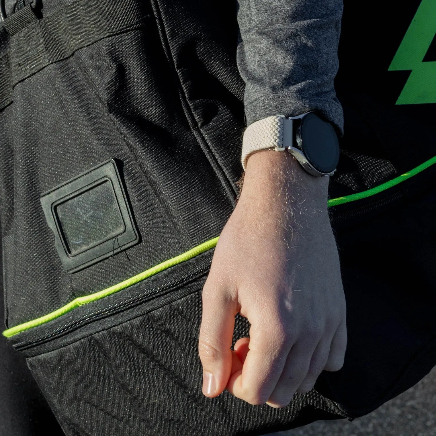 Bracelet tressé Polar Unite avec P-boucle (lumière stellaire)