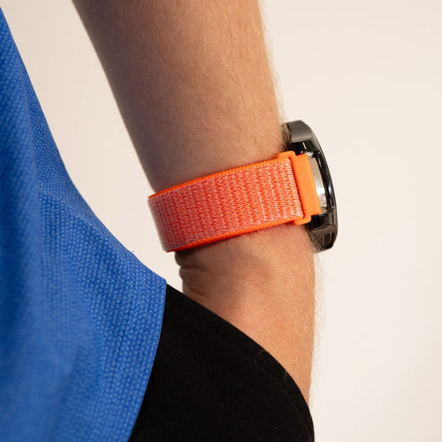Bracelet nylon Huawei Watch GT Runner 2 (pamplemousse)