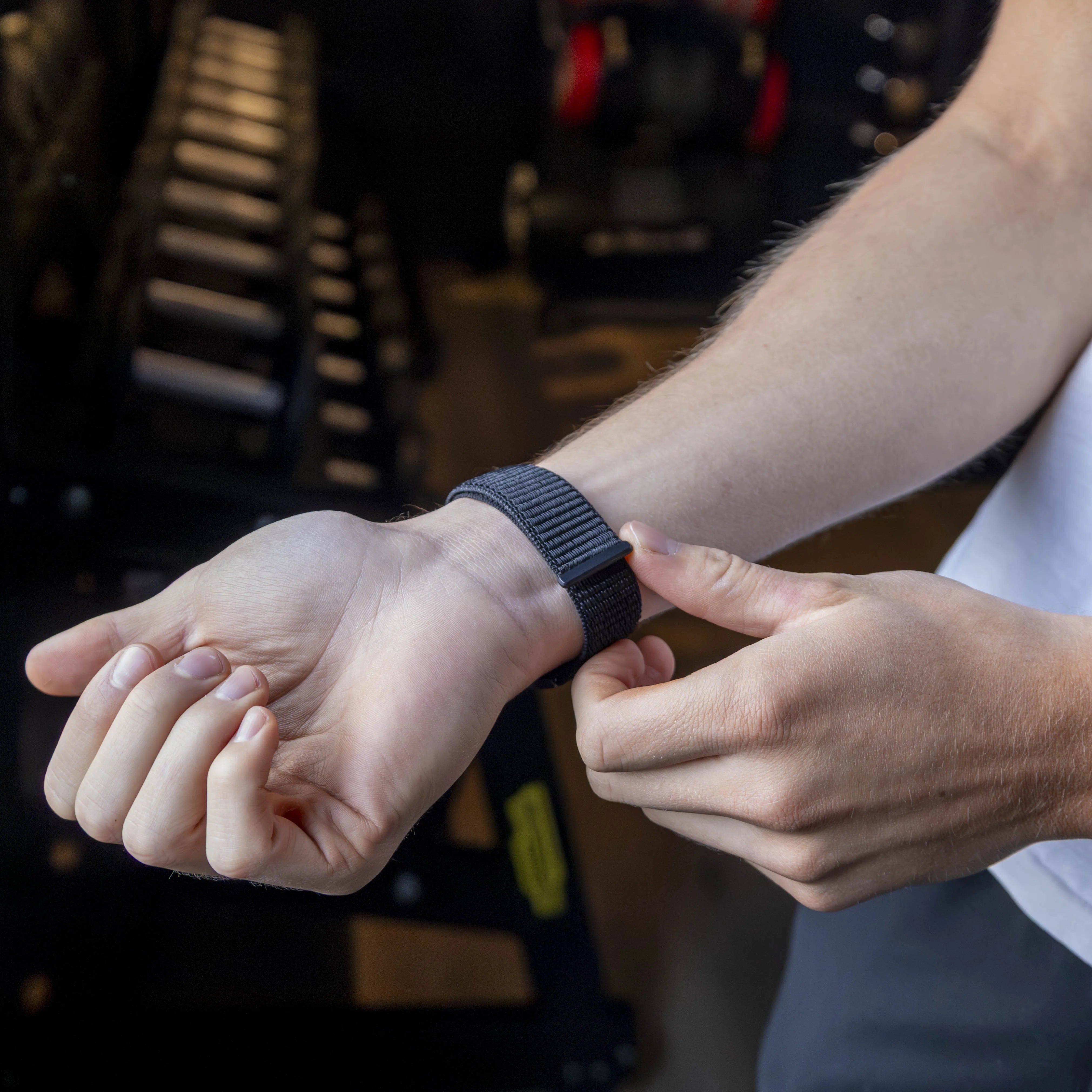 Nylon Loop Strap, black, lifestyle photo