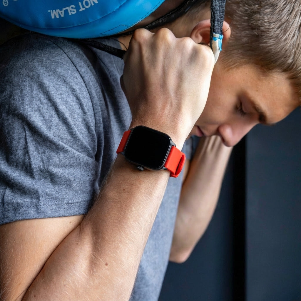 Bracelet silicone Xiaomi Smart Band 8 Pro (rouge)