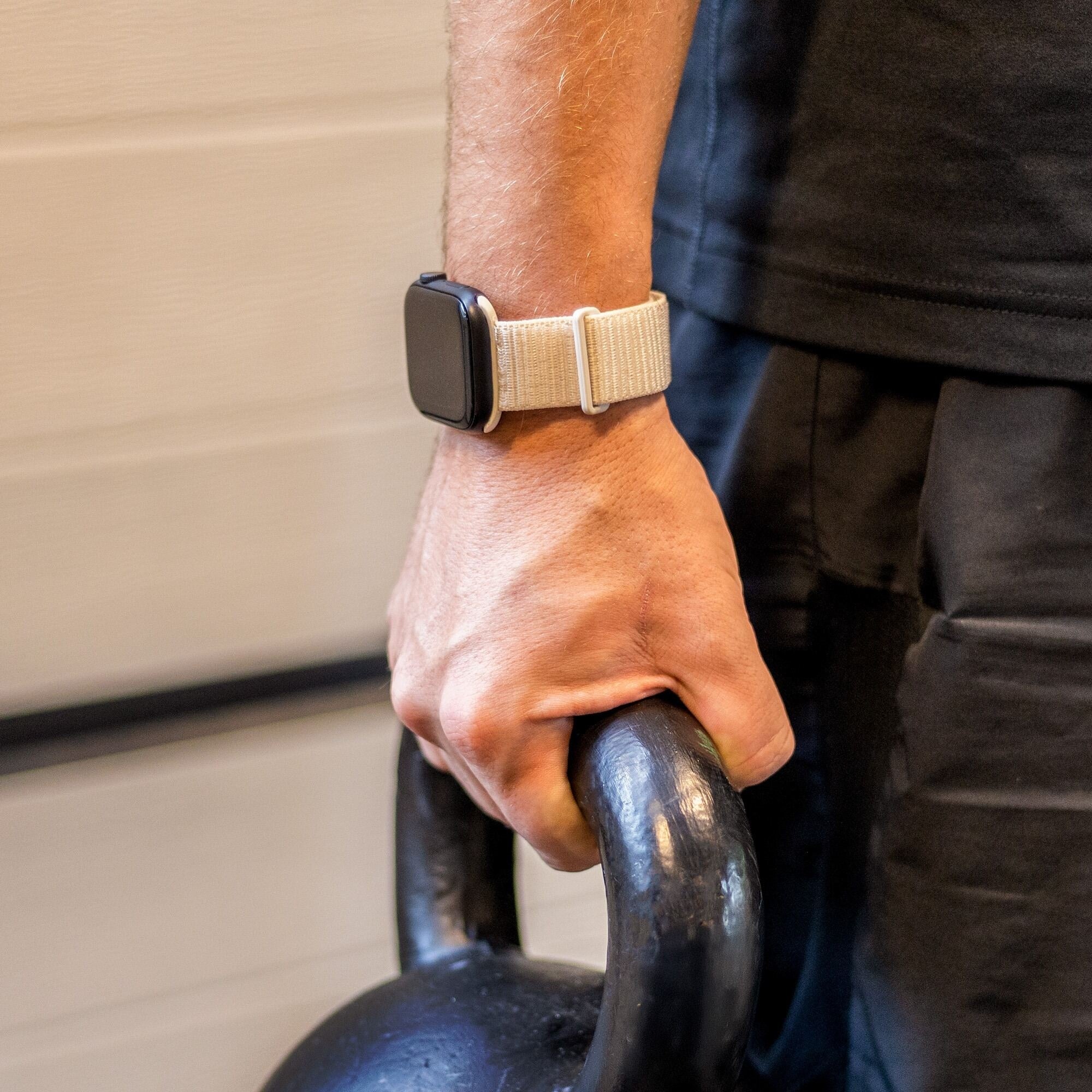 Bracelet nylon Apple Watch Ultra (lumière stellaire)