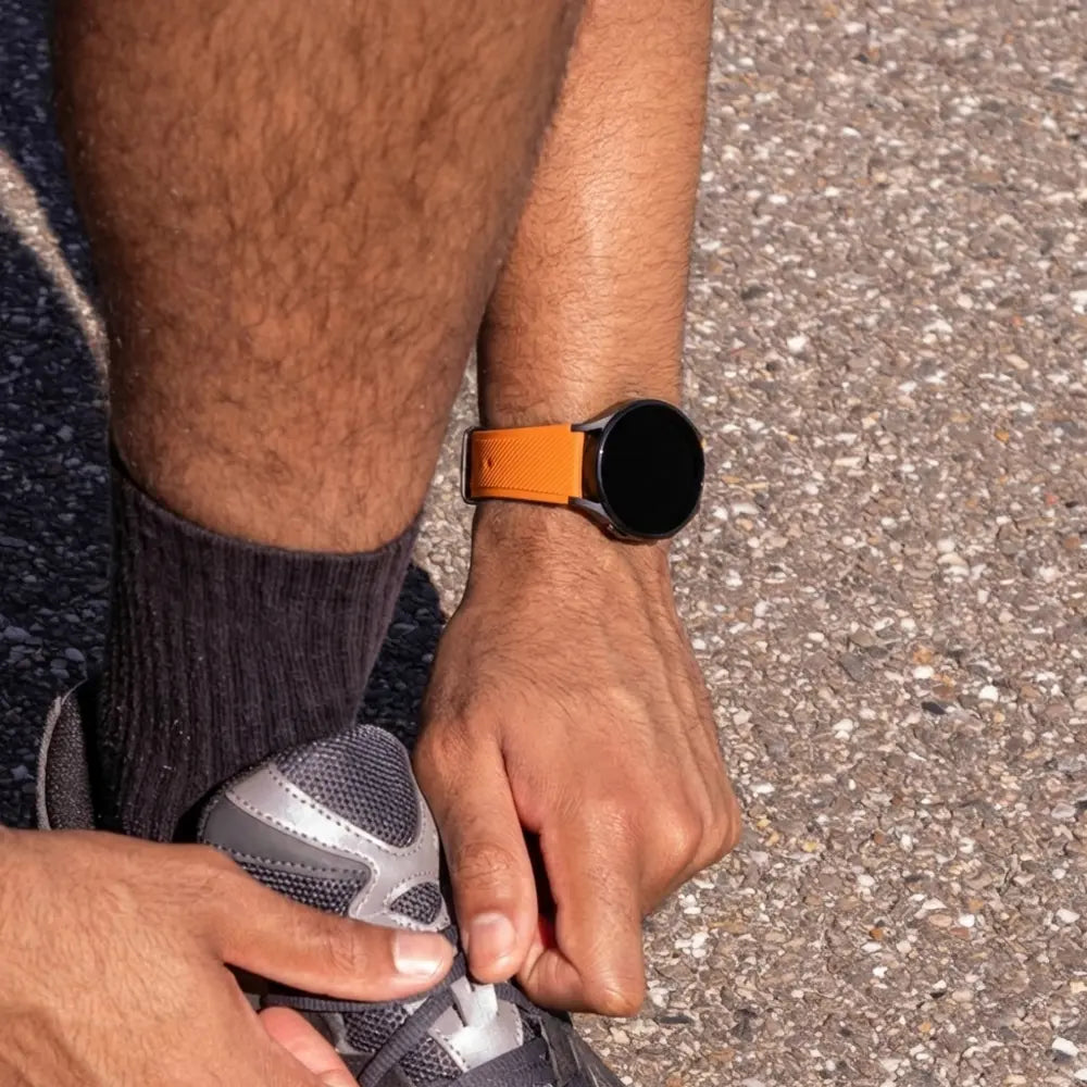 Bracelet silicone sergé Xiaomi Watch 2 (orange)
