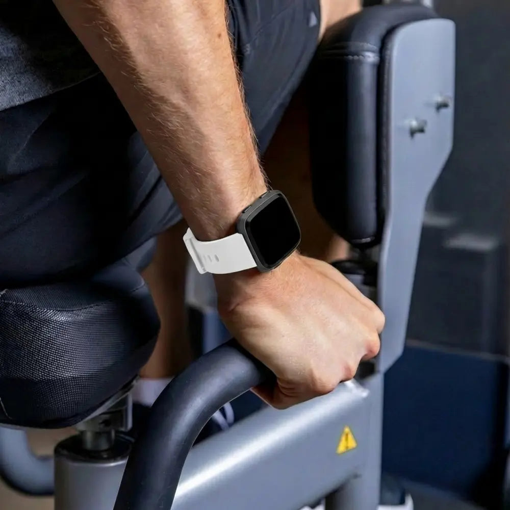 Fitbit Versa-Versa 2 Silicone Strap (White)