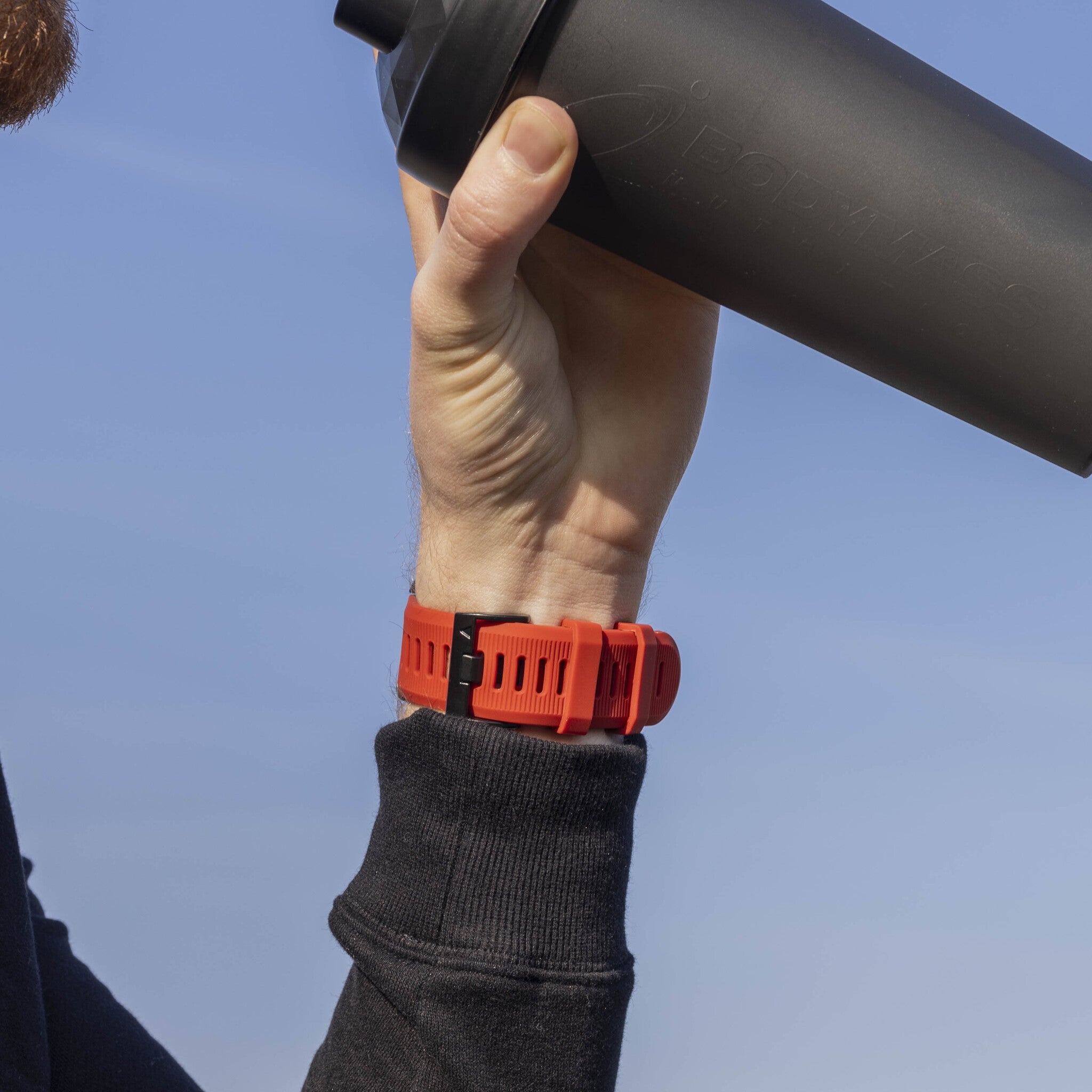 Bracelet silicone Garmin Tactix 8 - 51mm (rouge)